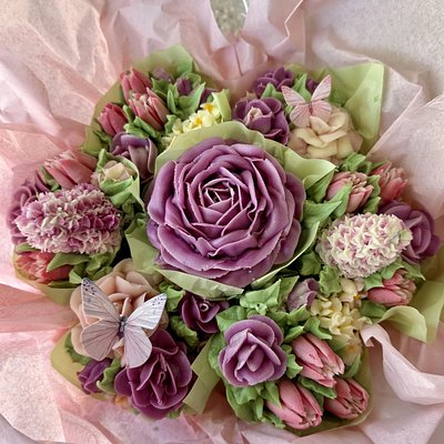7 Cupcake Bouquet 