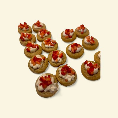 Strawberry Cheesecake Donuts 