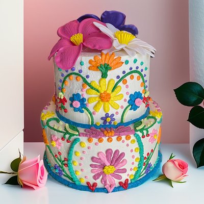 Tiered Birthday Cake