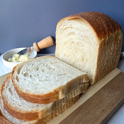 Soft Sourdough Milk Bread - Jumbo Loaf