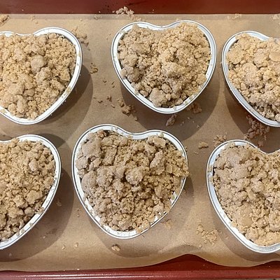 Heart Shaped Mini Cobblers