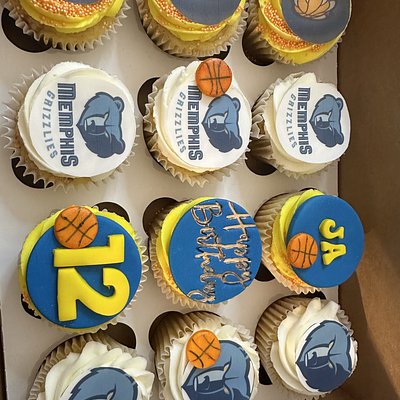 Image & Fondant Cupcakes I Dz Minimum Order. I Flavor Per Dz.