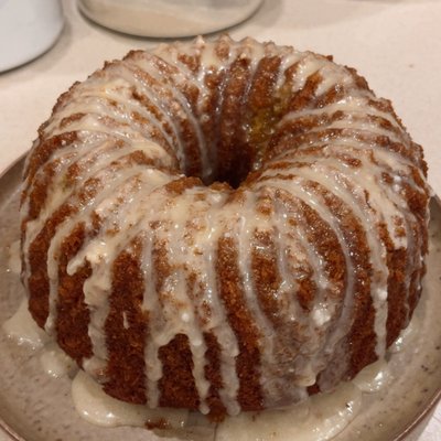 Buttermilk Pumpkin Pound Cake 