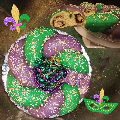 Mardi Gras King Cake