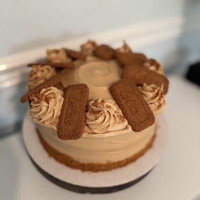 Biscoff Cookie Butter Cake