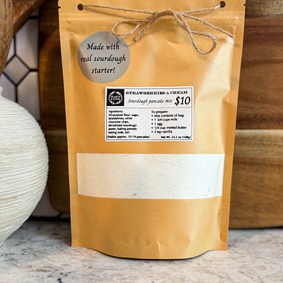 Strawberries & Cream Sourdough Pancake Mix 