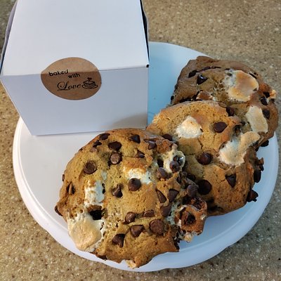 3 Jumbo S'mores Cookies 