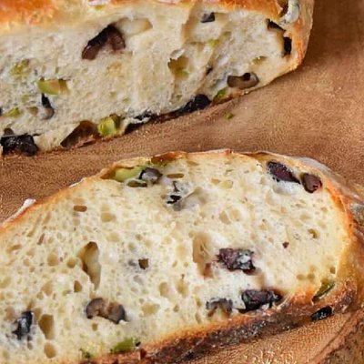 Olive & Parmesan Sourdough Loaf