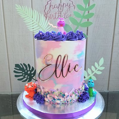 8 Inch - 3 Layer Cake (Serves ~25)