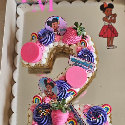 Monogram Cake