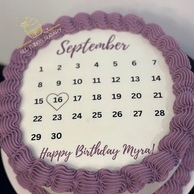 Custom Cake 8 Inch 3 Layers