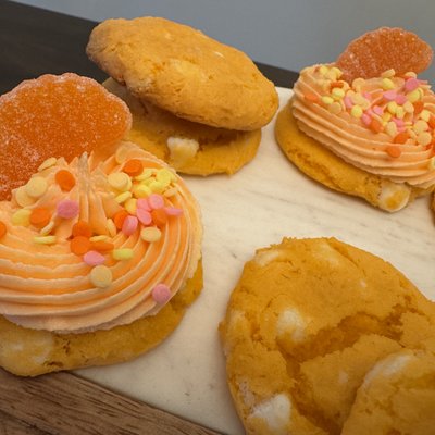 Orange Creamsicle Cookies