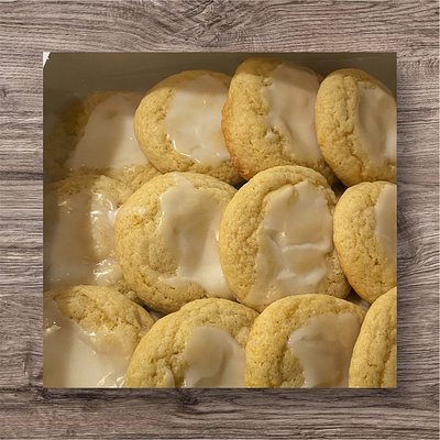 Lemon glaze 