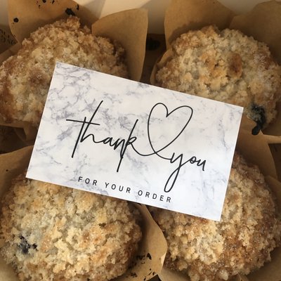 blueberry muffins
