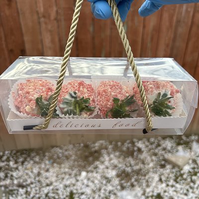 Stuffed Cheesecake Strawberries Mini 