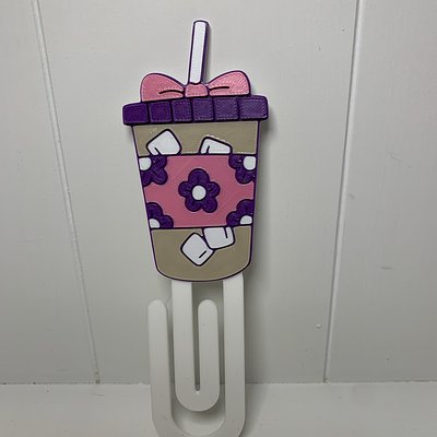 Iced Coffee - Jumbo Paperclip