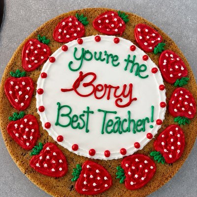 Back To School Cookie Cakes 