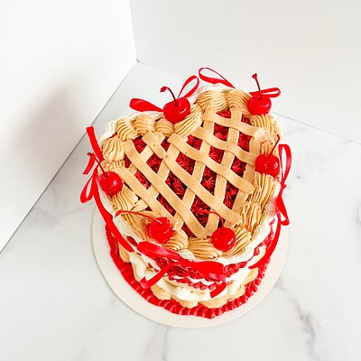 6 Inch Heart Cake