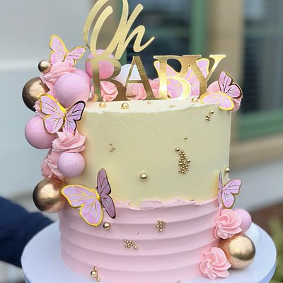 Baby Shower Custom Cake