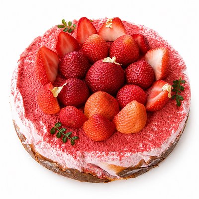 ❤️Strawberry White Chocolate 8" 