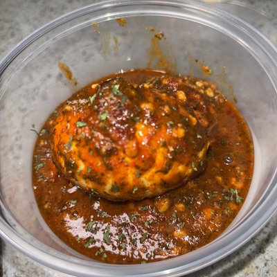 Spicy Cajun Garlic Butter Eggs