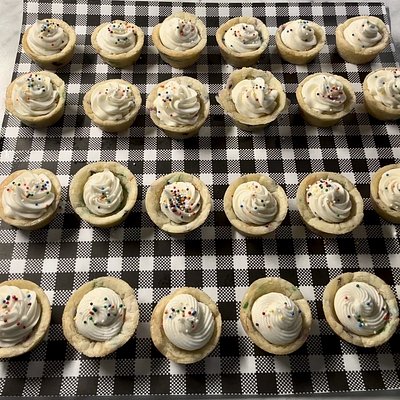 4 Pack Mini Cookie Cups