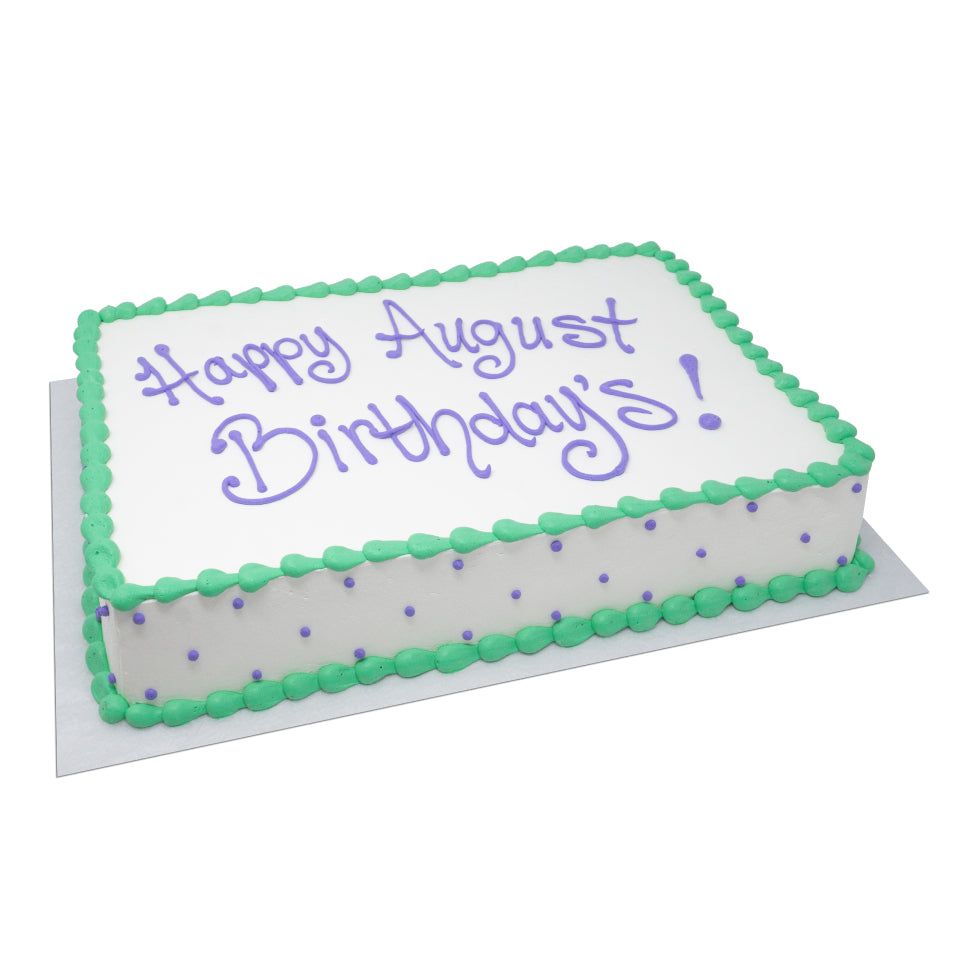 Quarter Sheet Cake (9x13)