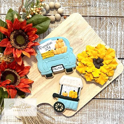 Fall Pumpkin Truck Set
