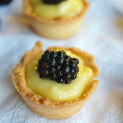 Blackberry Lemon Tarts