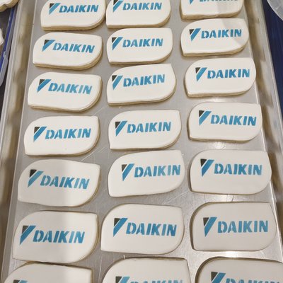 Corporate Logo Cookies