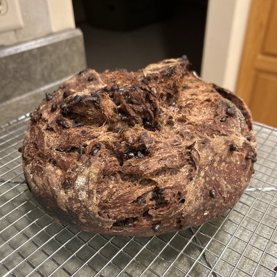 Sourdough Bread - Double Chocolate Chip