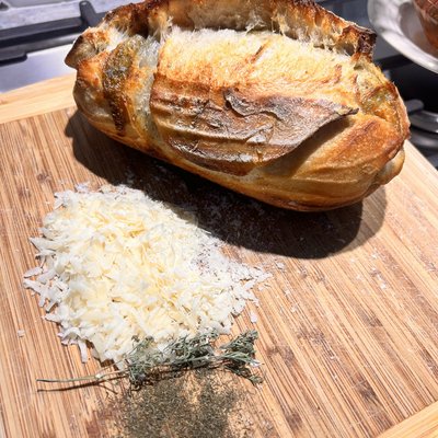 Organic Parmesan Dill Sourdough Loaf