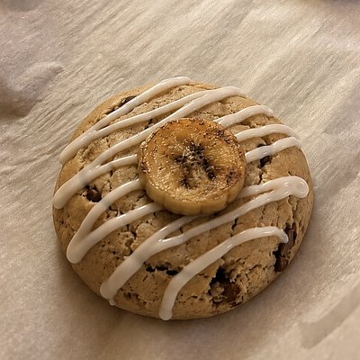 Browned Butter Banana Bread Cookies 