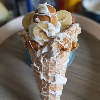 Stuffed Waffle Cones