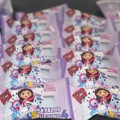 Gabby Dollhouse Ring Pops 