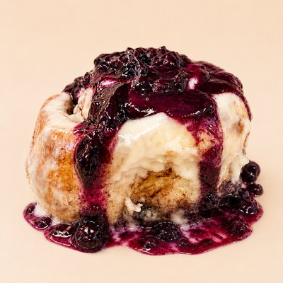 Blueberry Cinnamon Rolls (6ct)🌀🫐 