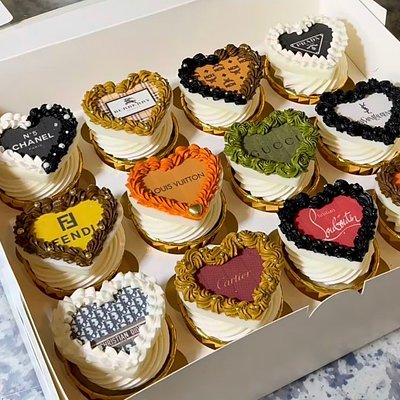 Luxury Designer Cupcakes 