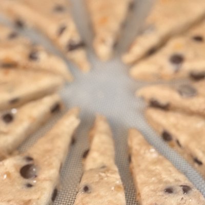 Cranberry Orange Cream Scones