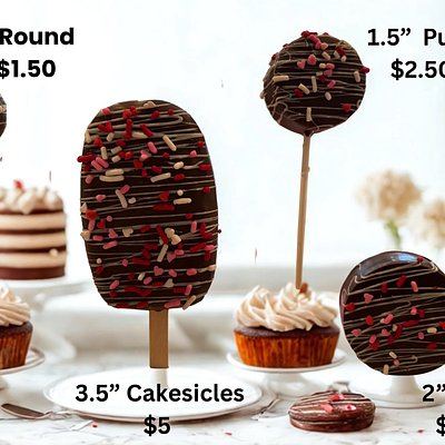 1” Round Cake Pop