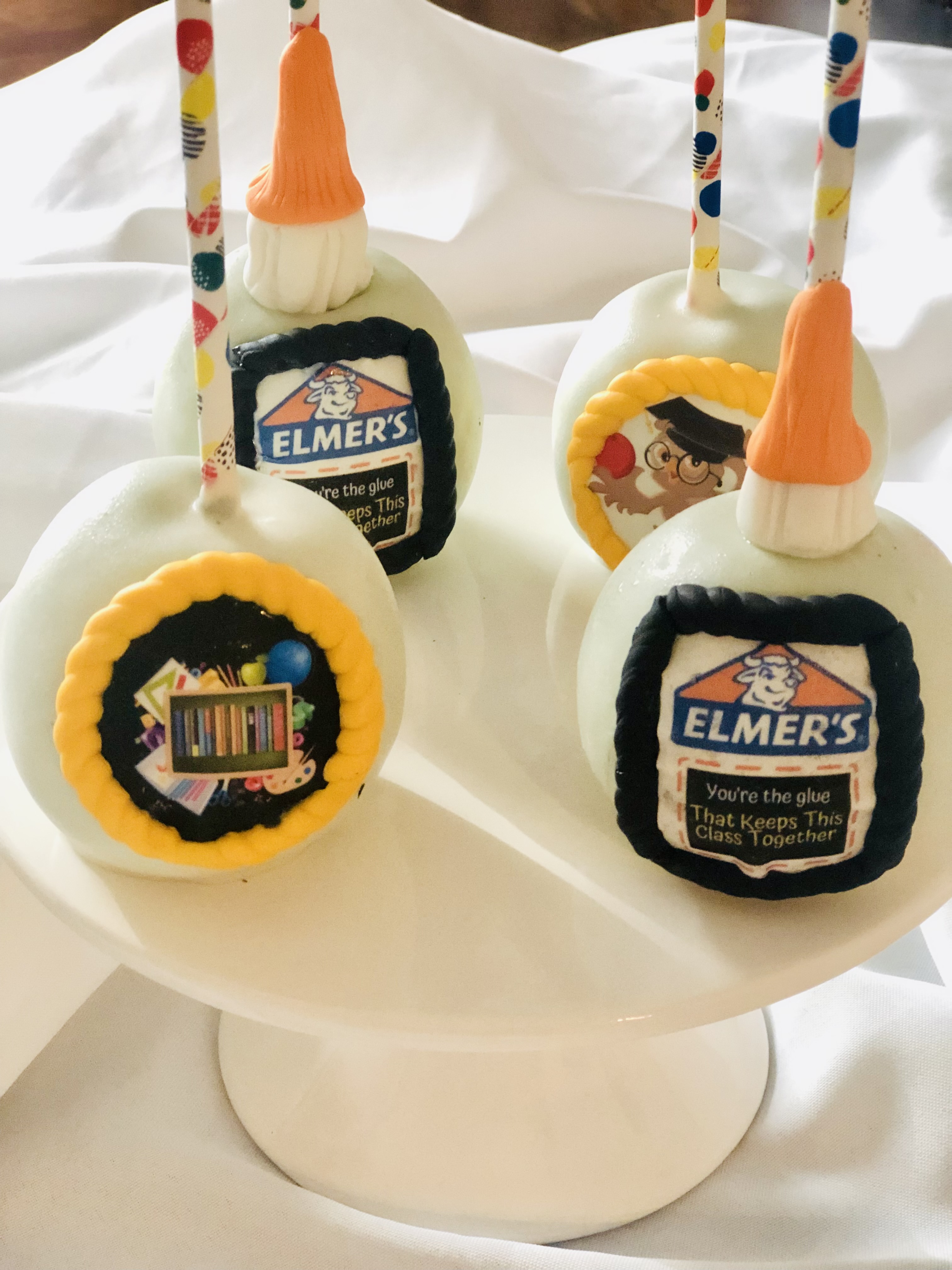 Teachers Appreciation Elmers Glue Apple