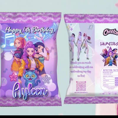 Personalized Chip Bags (Filled) Dz