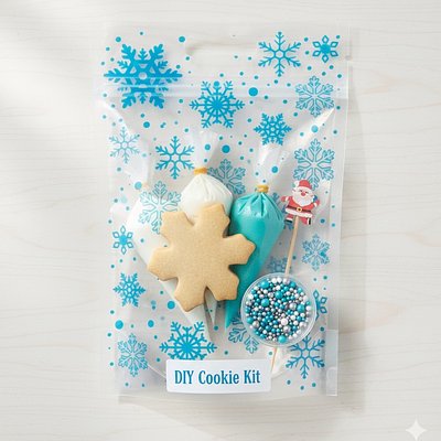Individual DIY Cookie Decorating Kit