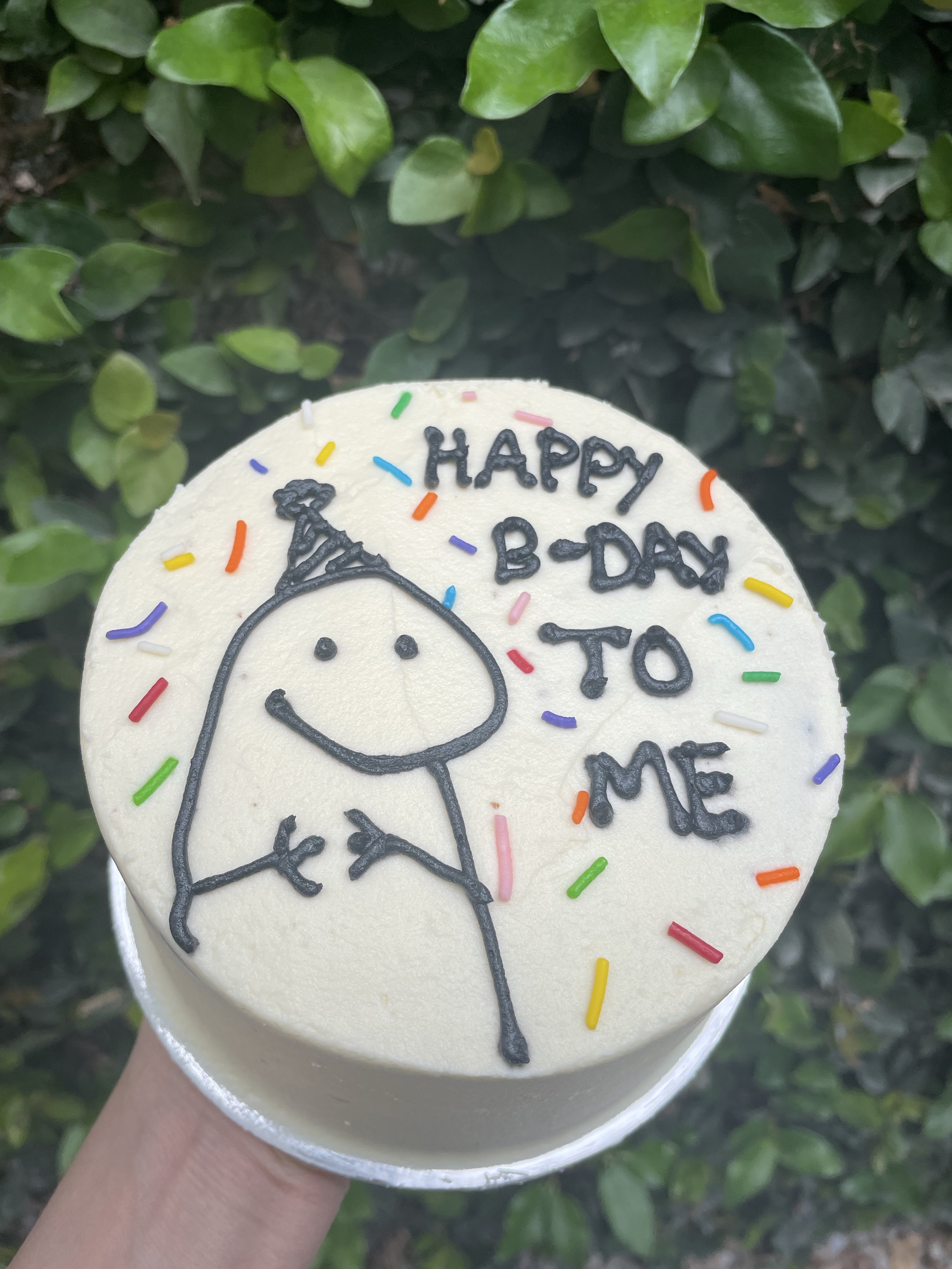 Baby Cake (4 inch 2 layer) 2-5 Servings