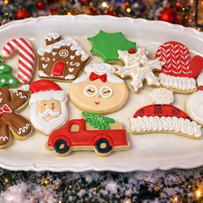 Dozen Christmas Cookies