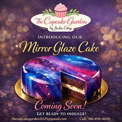 MIRROR GLAZE CAKE (6 Inch) 1 Or 2layers