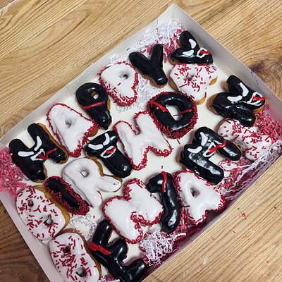 Letter Donuts 