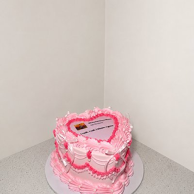 Custom Lyric Cake