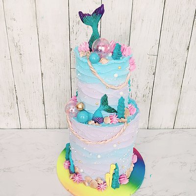 Custom 2 Tier Cake