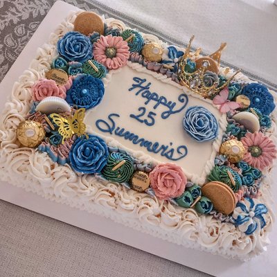 Elaborate Sheet Cake 11x15