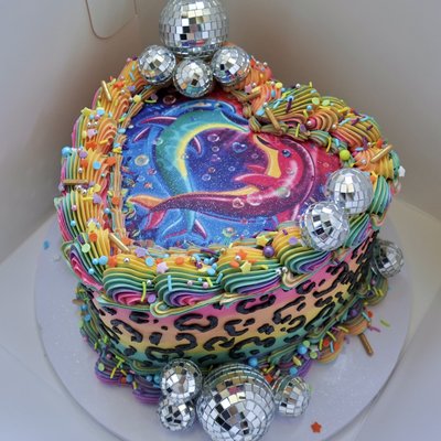 8” Heart-Shaped Cake